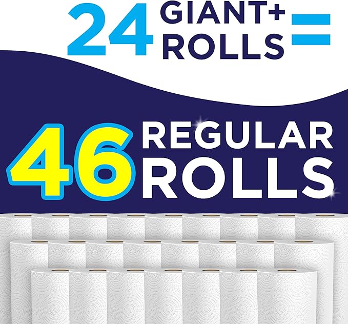 Sparkle Pick-A-Size Paper Towels, 2 Rolls = 4 Regular Rolls, Everyday Value - Image 3