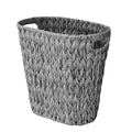 PINXIURY Wicker Trash Can, Watse Basket, Woven Bathroom Trash Can by PINXIURY