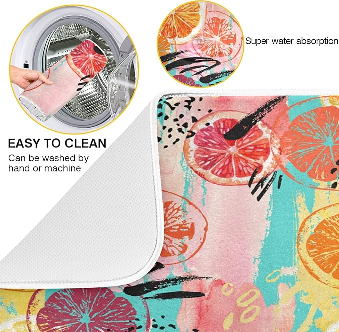 Absorbent Dish Drying Mat for Kitchen Counter - Image 2