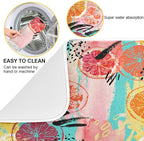 Absorbent Dish Drying Mat for Kitchen Counter - Image 2