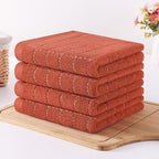 Homaxy 100% Cotton Terry Kitchen Towels, Checkered Designed, Soft and Super - Image 8