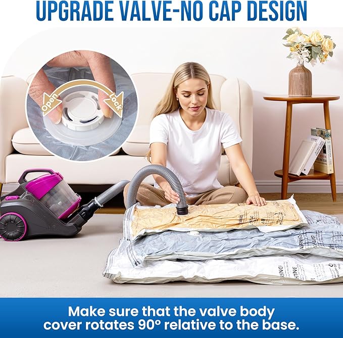 TAILI 8 Pack Vacuum Storage Bags - Image 4