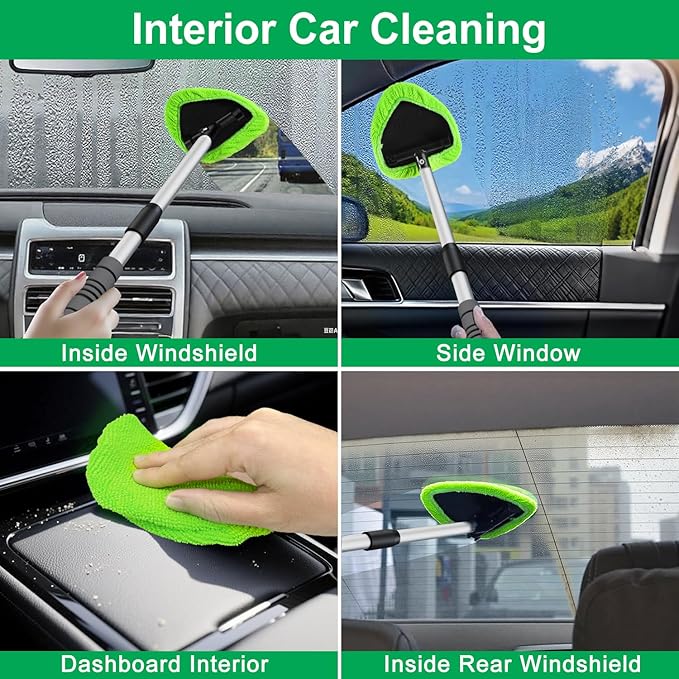 XINDELL 24-inch Windshield Cleaner Tool – Upgrade Large Head Car - Image 5