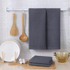 Kitinjoy 100% Cotton Waffle Weave Kitchen Hand Towels - Image 6