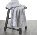 SKL Home Distressed Leaves 100% Turkish Cotton Premium 4-Piece Towel Set - Image 8