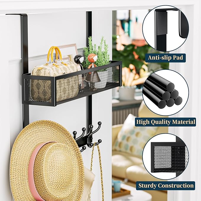 Consumest Over The Door Hooks Organizer - Image 5