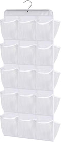 MISSLO 30 Large Pockets Dual Sided Hanging Baby Shoe Organizer by MISSLO