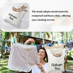 2 Pcs Canvas Clothespin Bag laundry Hanging Storage Organizer Clothes Pin - Image 3