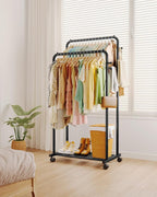 Clothes Rack - Double Rods Clothing Rack - Image 7