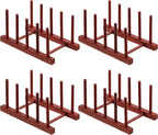 HBlife 4pcs Padauk Dish Drying Rack by HBlife
