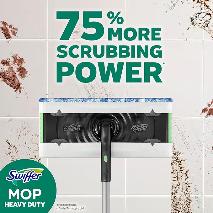 Swiffer Heavy Duty Mop Wet Multi-Surface Cloth Refills - Image 4