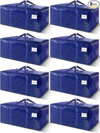 8 Pack Extra Heavy Duty Large Moving Bags by WTREE