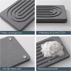 Stone Quick Dry Faucet Mat for Kitchen Sink Stone Faucet Mat for Kitchen Sink - Image 9