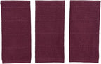 Purple Burgundy Wine Kitchen Hand Dish Towels: Oversized 28" x 18", 100% Cotton - Image 5