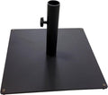 Tropishade Steel Plate Umbrella Base, 36 lbs, Black by Tropishade
