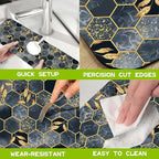 Kitchen Sink Splash Guard Faucet Mat Super Absorbent Fast Drying Mat Guard - Image 5