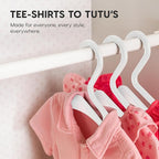 IRIS USA Extra Small Hangers 50 Pack, 11.87" W x 6.75" H, Clothes Hangers - Image 7