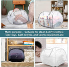 Collapsible Laundry Baskets, 90L Large Foldable Laundry Basket, Durable Mesh - Image 7