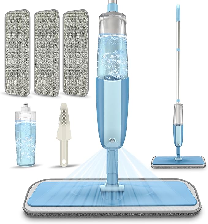 Spray Wet Mops for Hardwood Floor Cleaning: MEXERRIS Floor Mop by MEXERRIS