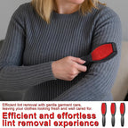 3 Pack Lint Brushes for Clothes, Double-Sided Lint Remover Brush, Reusable Pet - Image 5