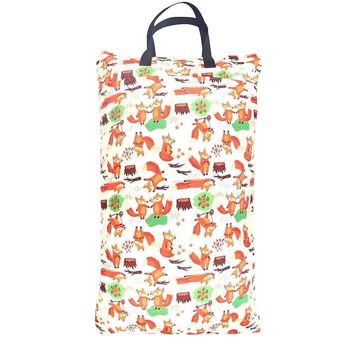 wegreeco Reusable Hanging Wet Dry Cloth Diaper Bag - Image 3