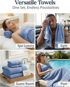Lane Linen Bath Towel Set - Image 7