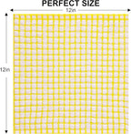 Kitinjoy Cotton 8 Pack Terry Kitchen Dish Cloths, 12 x 12 Inches Super Soft and - Image 6
