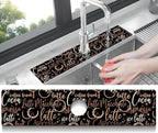 Kitchen Sink Splash Guard Faucet Mat Super Absorbent Fast Drying Mat Sink - Image 2