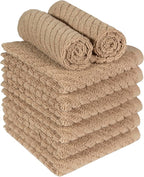 Bumble Towels Premium Kitchen Dish Cloths | 8 Pack | Diagonal Deluxe Dish Cloth - Image 4