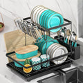 MERRYBOX Dish Drying Rack Large Capacity 2 Tier Dish Drying Rack by MERRYBOX