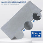 Wipe-Free Sink Organizer with Drying Stone, Instant Dry Sink Caddy Organizers - Image 3