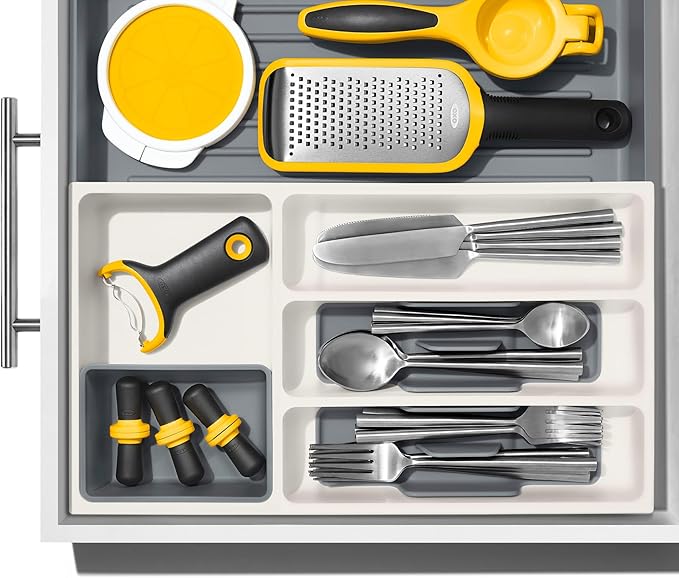 OXO Good Grips Kitchen Drawer, Expandable Utensil Organizer - Image 6