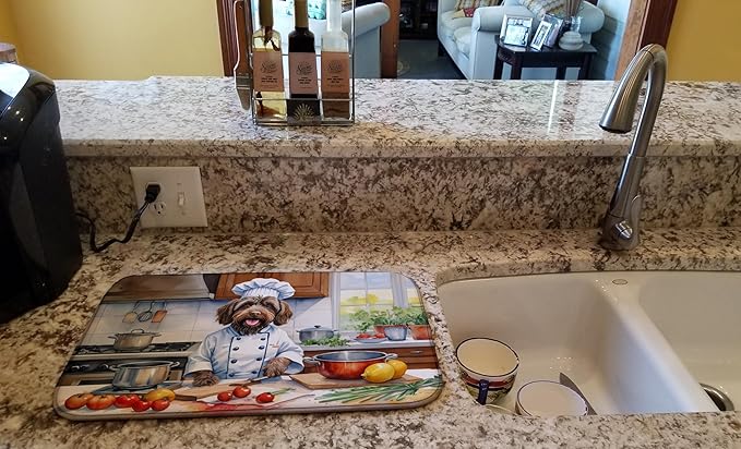Caroline's Treasures DAC6342DDM Wirehaired Pointing Griffon The Chef Dish - Image 2