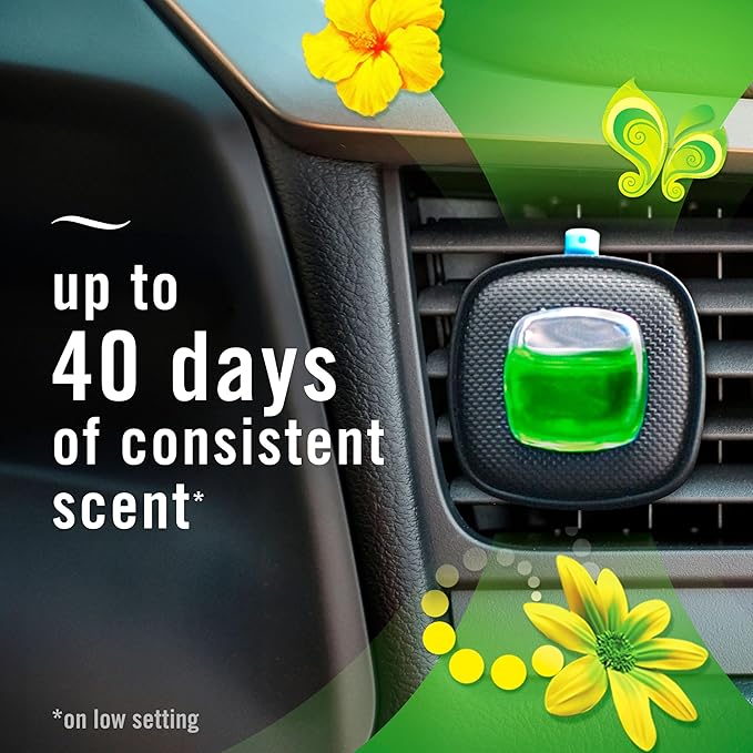 Febreze Car Air Freshener, Odor-Fighting Automotive Vent Clip, Scented Car - Image 4
