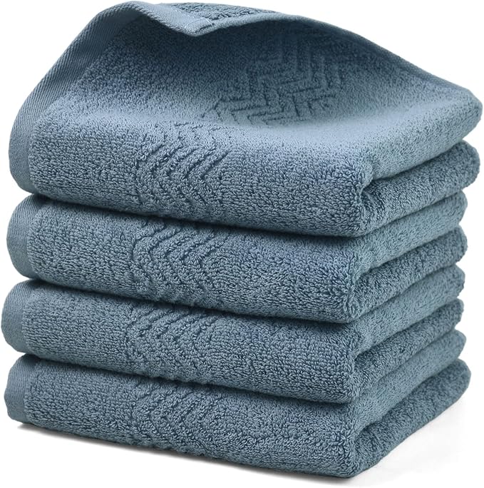 Cleanbear Hand Towel for Bathroom, 100% Cotton, Quick Dry & Lightweight Hand by Cleanbear