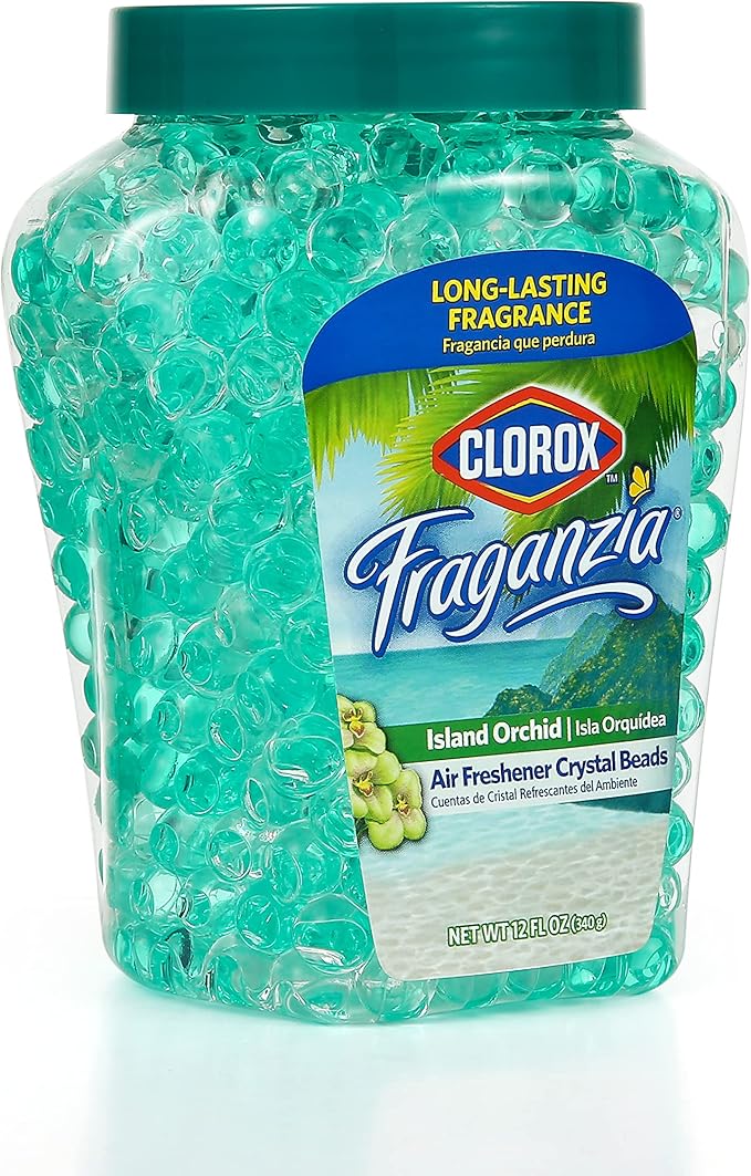 Clorox Fraganzia Crystal Beads Air Freshener, Long Lasting Room Deodorizer and - Image 2