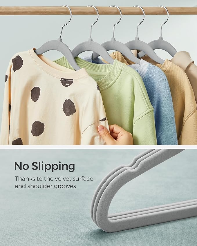 SONGMICS Baby Kids Hangers 30 Pack - Image 3