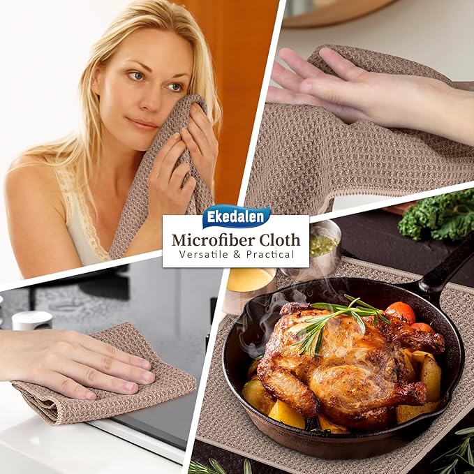 Microfiber Cleaning Cloth Waffle Weave - Image 8
