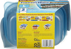 Gladware Freezerware Food Storage Containers, Large Rectangle Holds 64 Ounces - Image 3