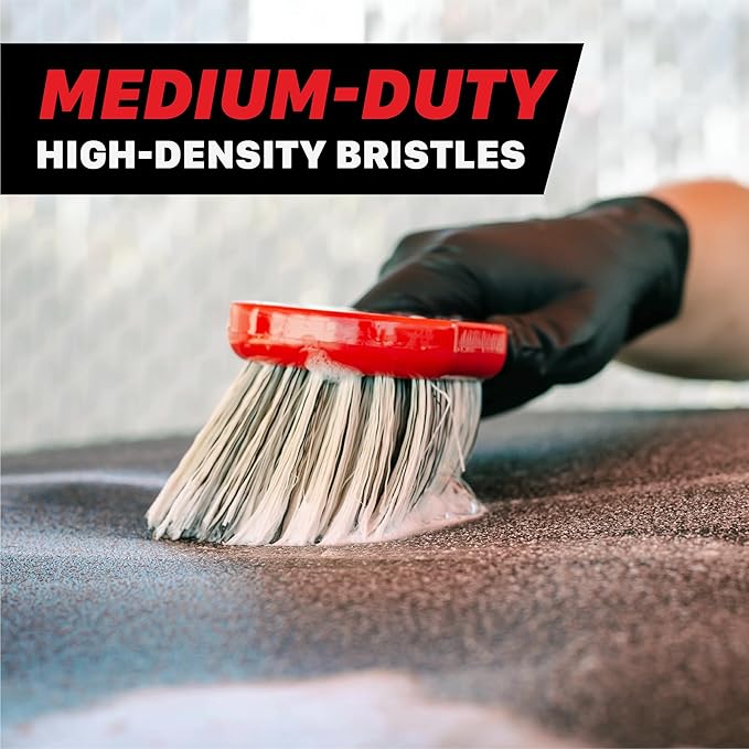Maxshine Universal Wheel & Body Cleaning Brush – Medium-Duty Car Detailing Brush - Image 6