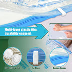HIBAG Vacuum Storage Bags, 10 Space Saver Bags, Polyethylene, Jumbo & Large - Image 7