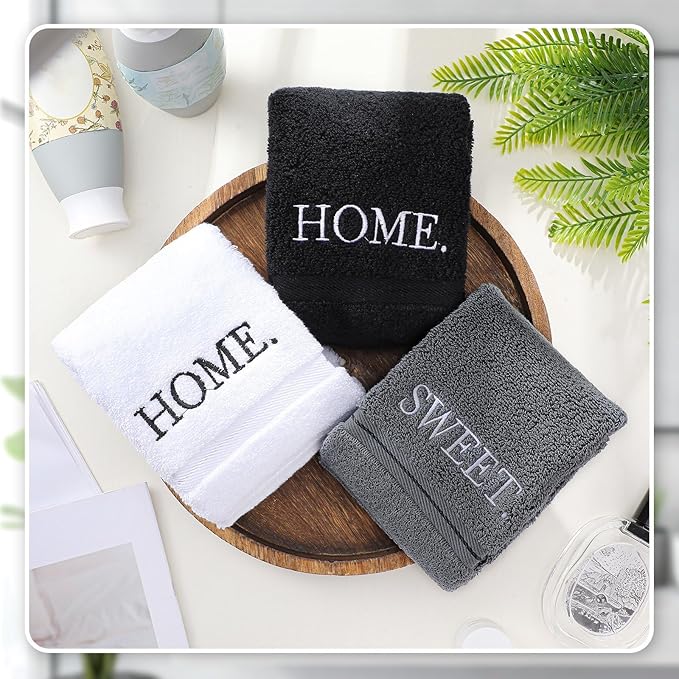 3 Pcs Farmhouse Decorative Hand Towels - Image 5