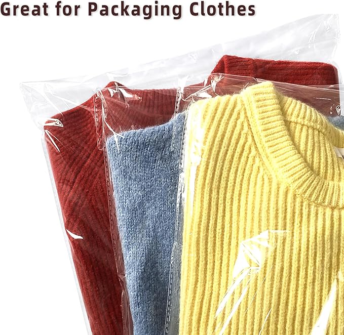 Clear Resealable Cellophane Plastic Bags Self Adhesive - Image 6