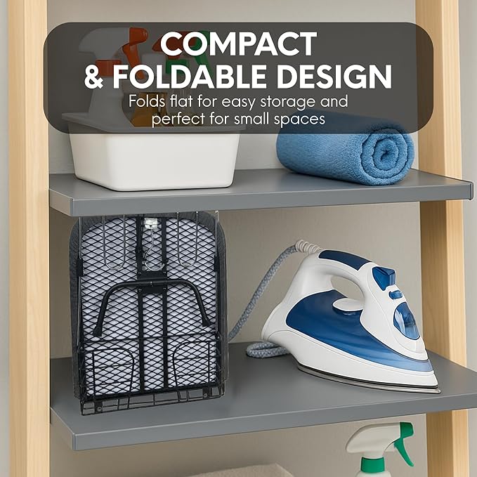 Ironing Board with Cover and Pad – Small Folding Board, Compact Tabletop - Image 5