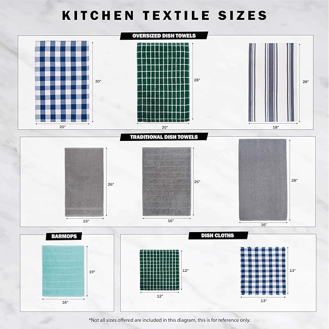 DII Cleaning Collection Multi-Purpose Microfiber, Dishcloth Set - Image 6