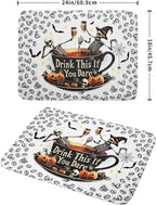 Skull Dead Coffee Mat Funny Dish Drying Pad - Image 2