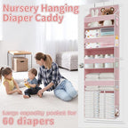 1 PC Pink Over the Door Organizer - Image 3