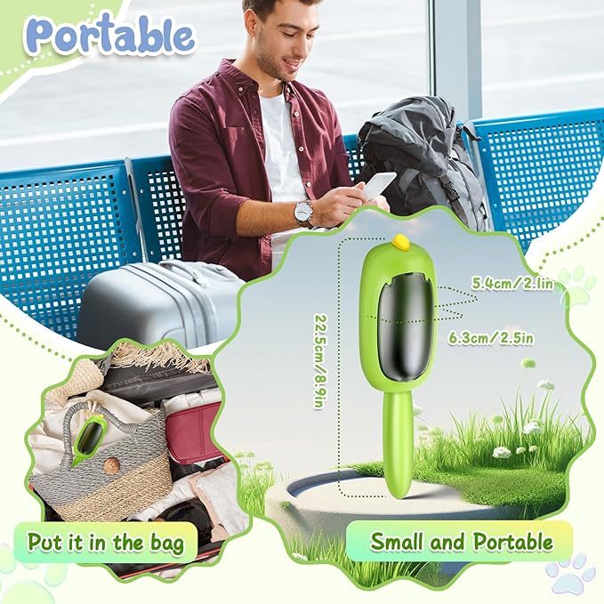 Pet Hair Removal Tool, Reusable Washable Lint Roller, Portable Lint Brushes - Image 5