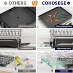 Large Dish Drying Rack, Extendable Dish Rack - Image 6