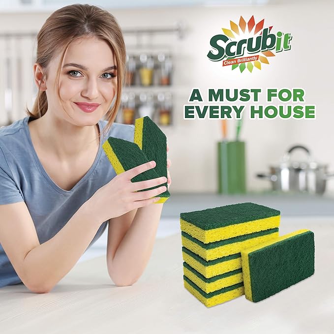 SCRUBIT Heavy Duty Scrub Sponge - Image 2